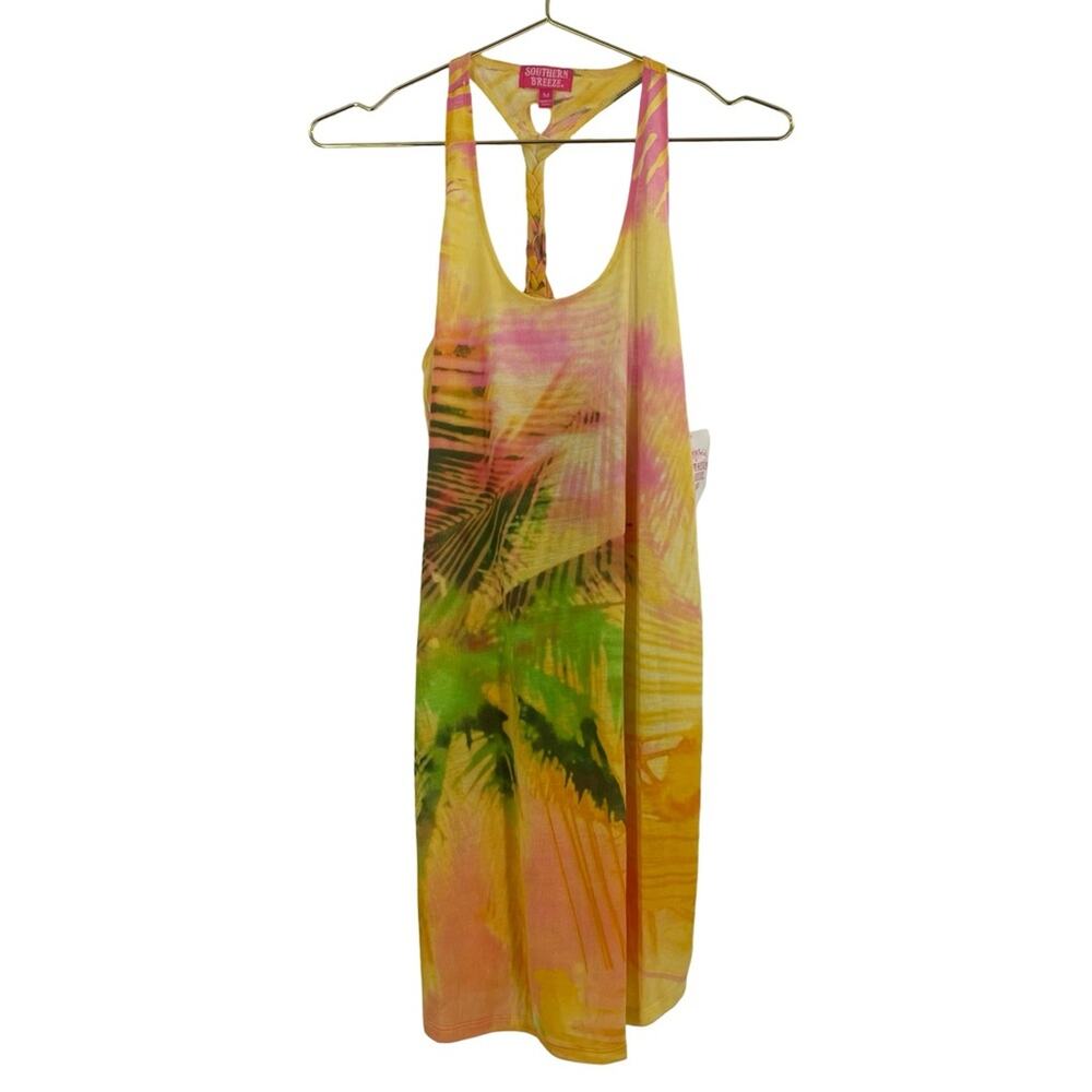✨NWT Southern Breeze Tie-Dye Beach Swim Coverup Cover Up Dress medium